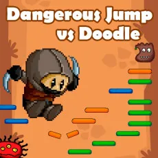 Dangerous Jump vs Doodle game Play Dangerous Jump vs Doodle game